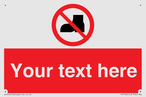 Custom No outdoor footwear